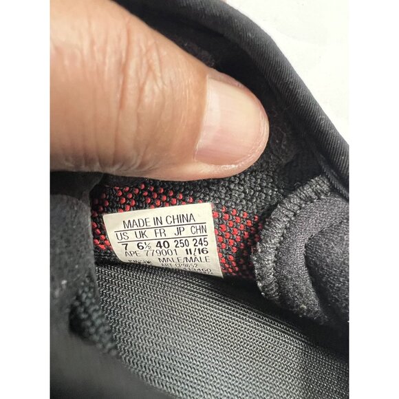 Adidas Yeezy Boost 350 V2 Sneakers in Black Red